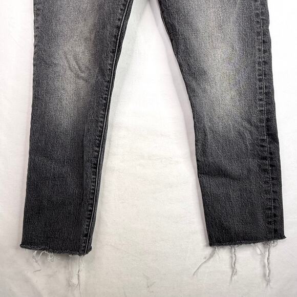 Levi's 501 Skinny Coal Black Jeans 29 - Picture 4 of 10